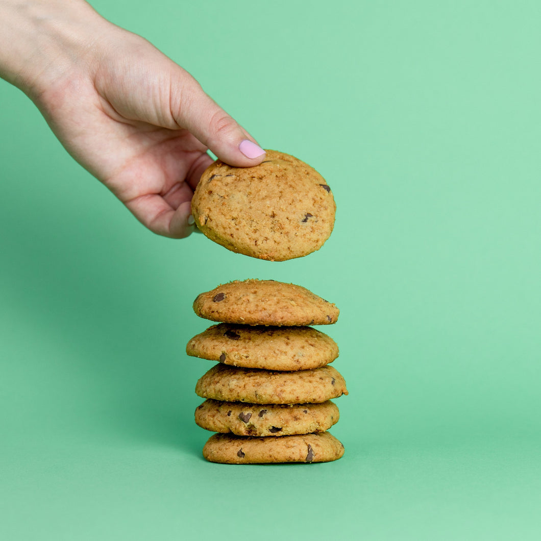 Gluten-Free Almond Flour Chocolate Chip Cookies